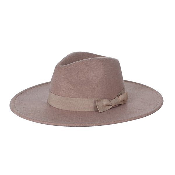 Classic Wide Brim Fedora Hat