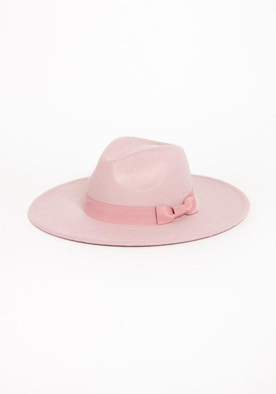 Classic Wide Brim Fedora Hat