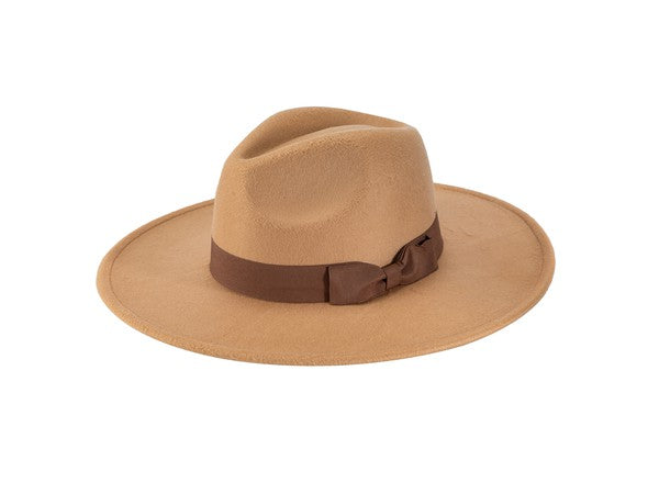 Classic Wide Brim Fedora Hat