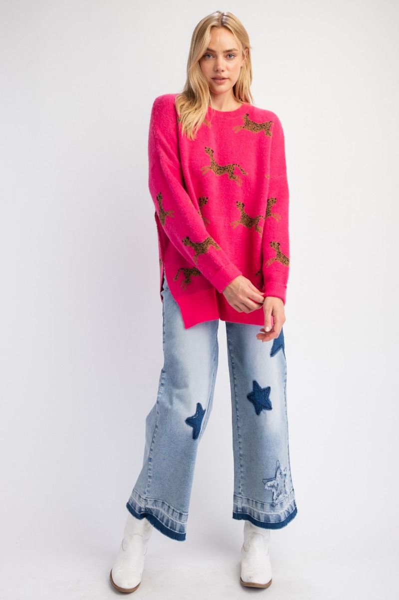 Leopard Life Sweater