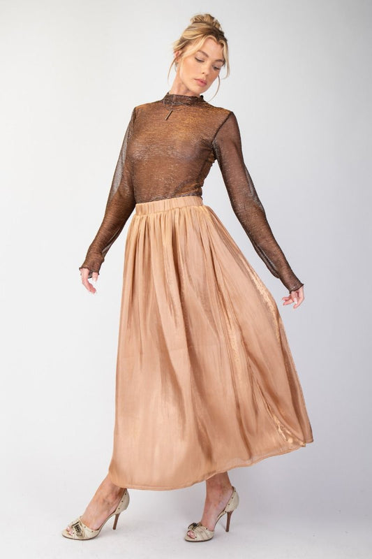 Silky Sharron Maxi Skirt