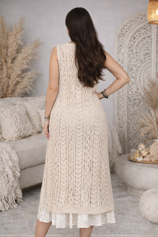 Isla Soleil Crochet Duster