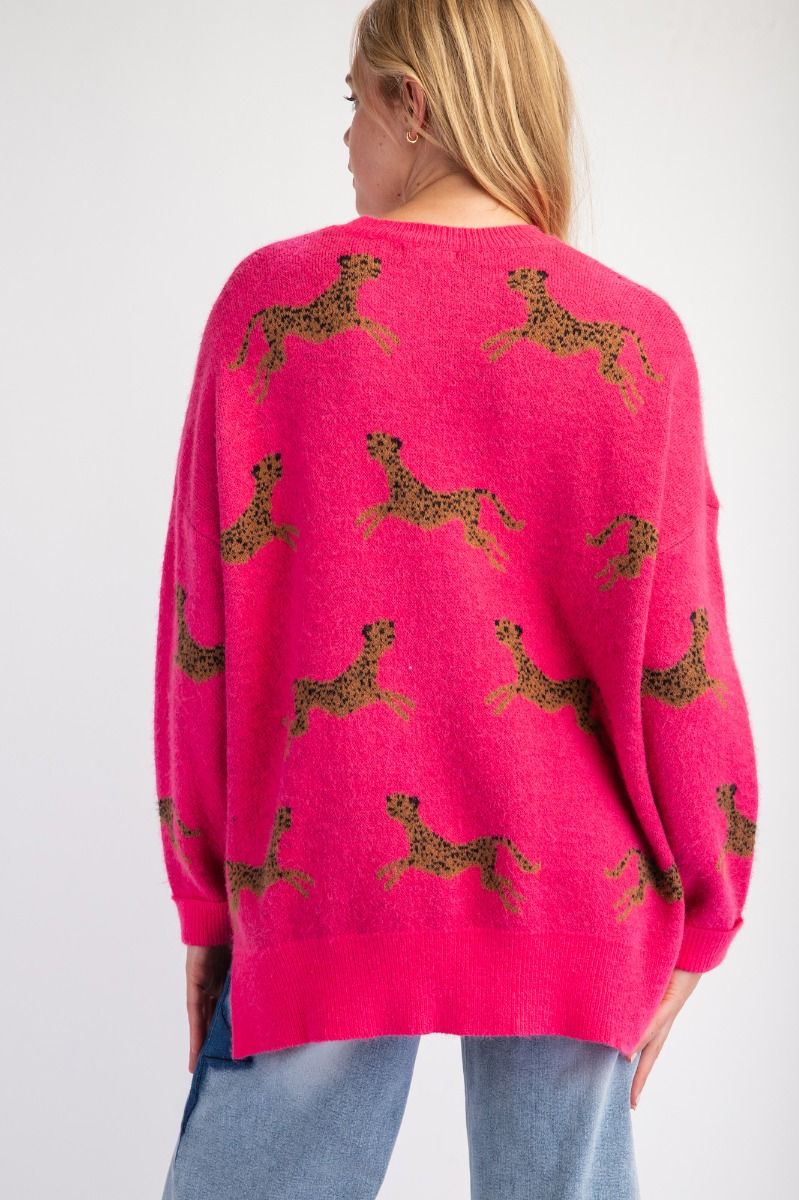 Leopard Life Sweater
