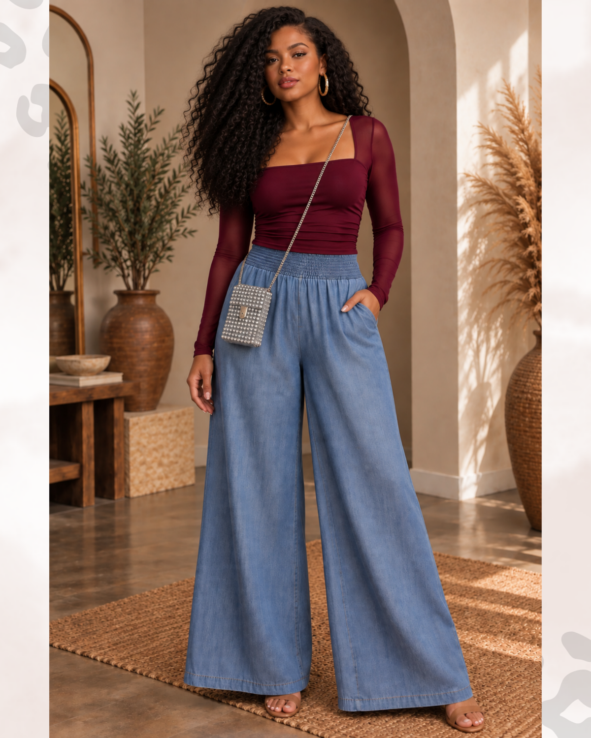 After Hours Ruched Mesh Top [olive]