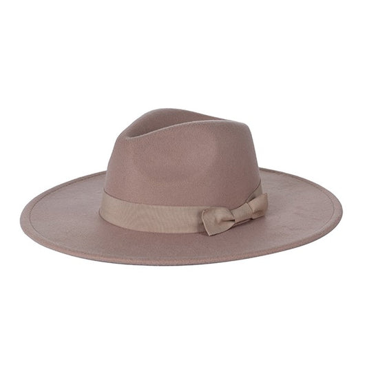 Classic Wide Brim Fedora Hat