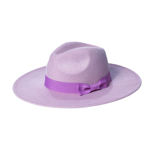Classic Wide Brim Fedora Hat