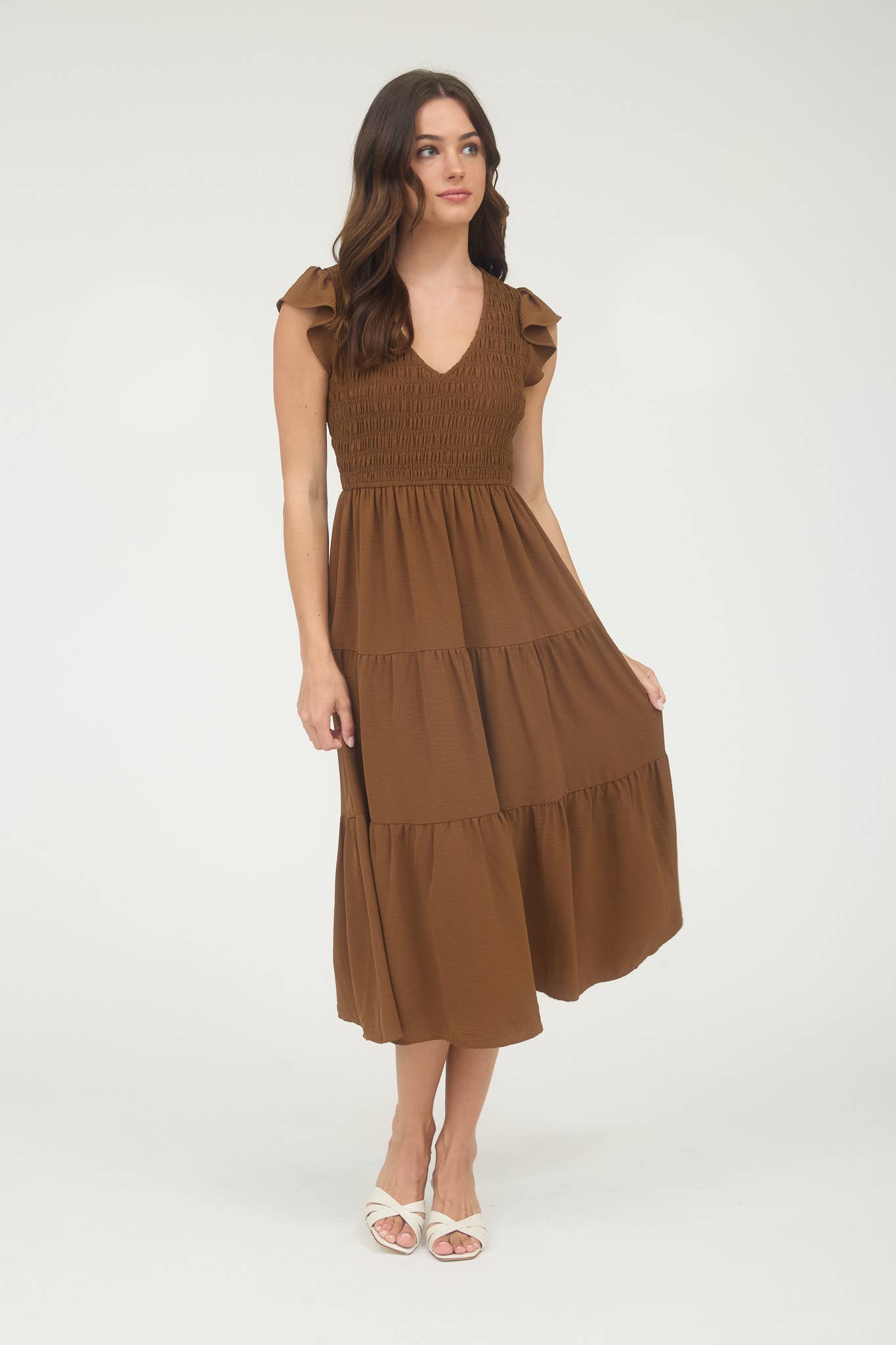 Flirt & Flow Tiered Maxi Dress