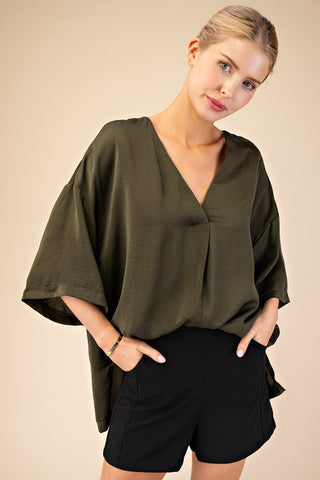 Show Face Top [olive]