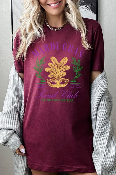 Mardi Gras Social Club Graphic Tee