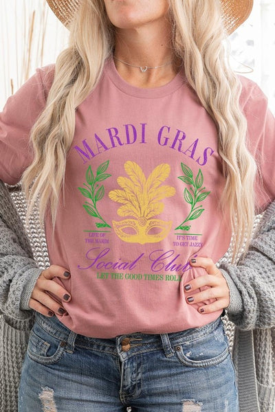 Mardi Gras Social Club Graphic Tee