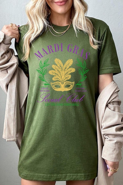 Mardi Gras Social Club Graphic Tee