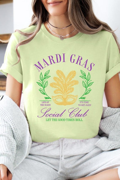 Mardi Gras Social Club Graphic Tee