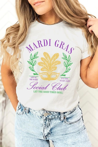 Mardi Gras Social Club Graphic Tee