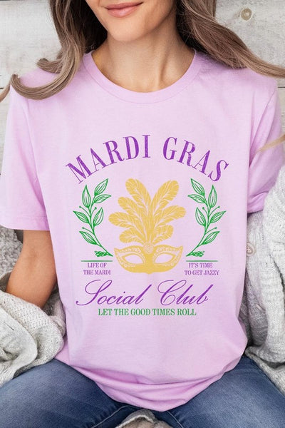 Mardi Gras Social Club Graphic Tee