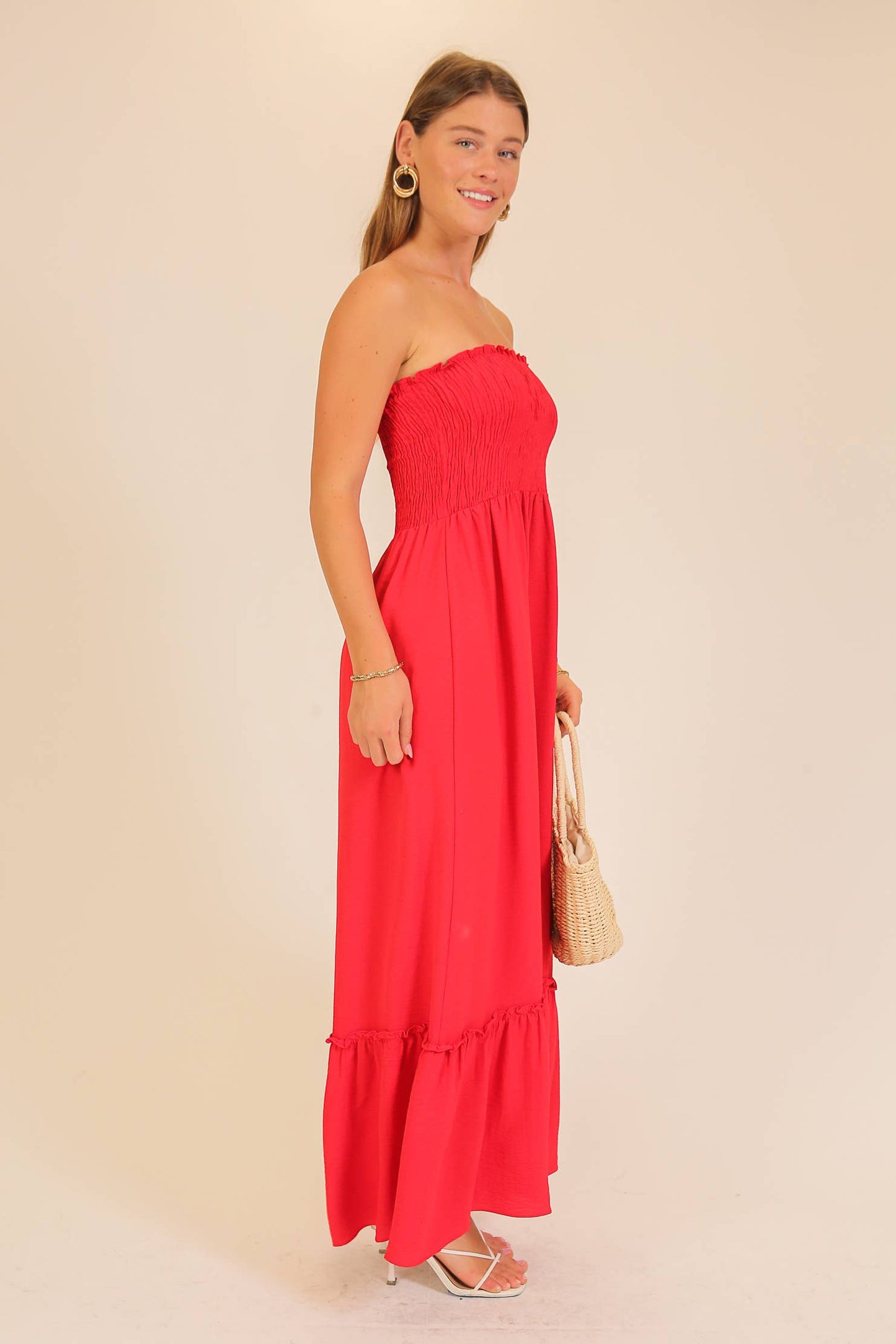 Sunset Maxi Dress [red]