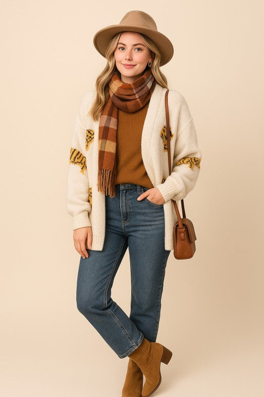 Jaguar Cozy Cardigan [cream]