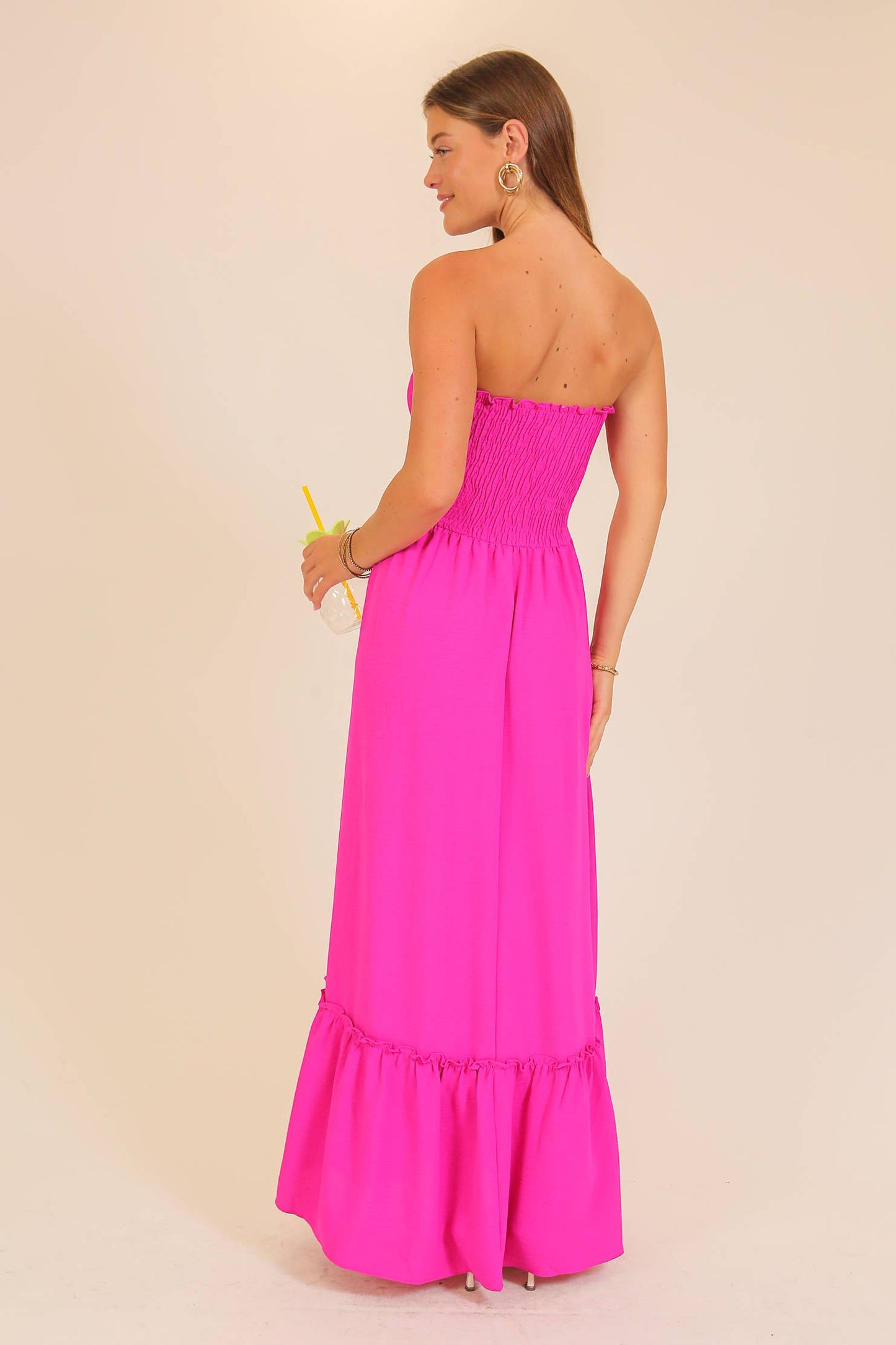 Sunset Maxi Dress [pink]