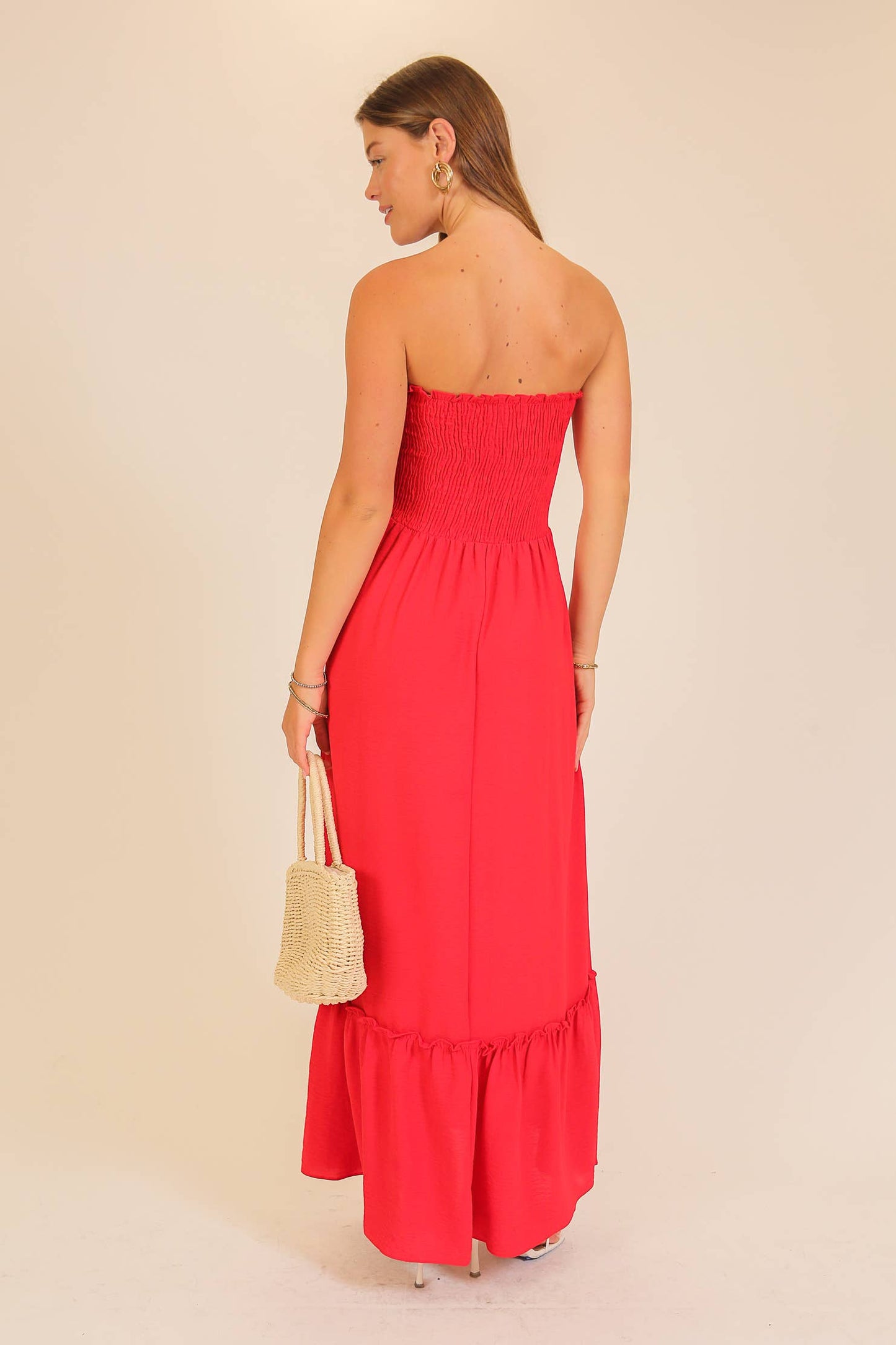 Sunset Maxi Dress [red]