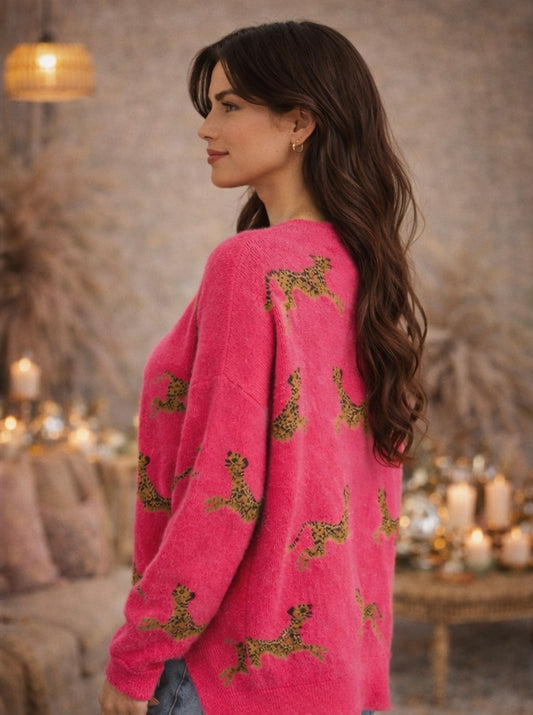 Leopard Life Sweater