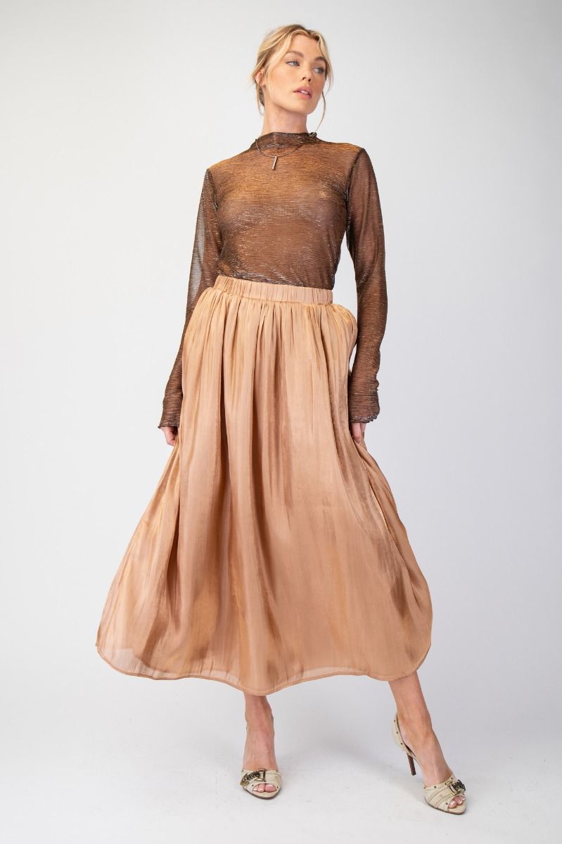 Silky Sharron Maxi Skirt