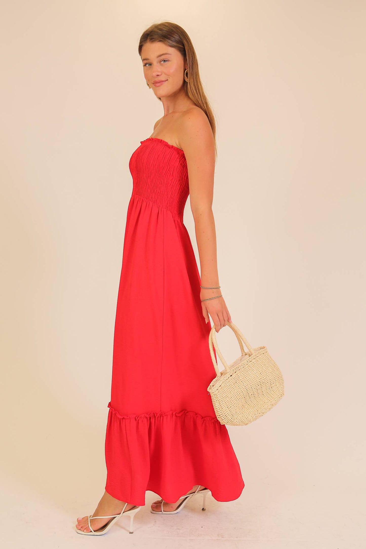 Sunset Maxi Dress [red]