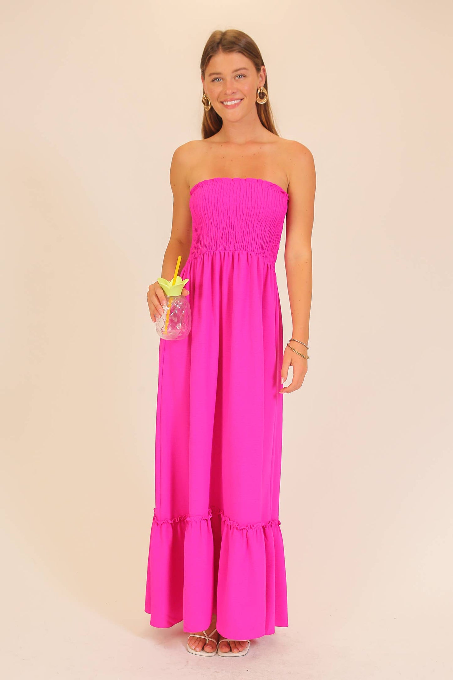 Sunset Maxi Dress [pink]