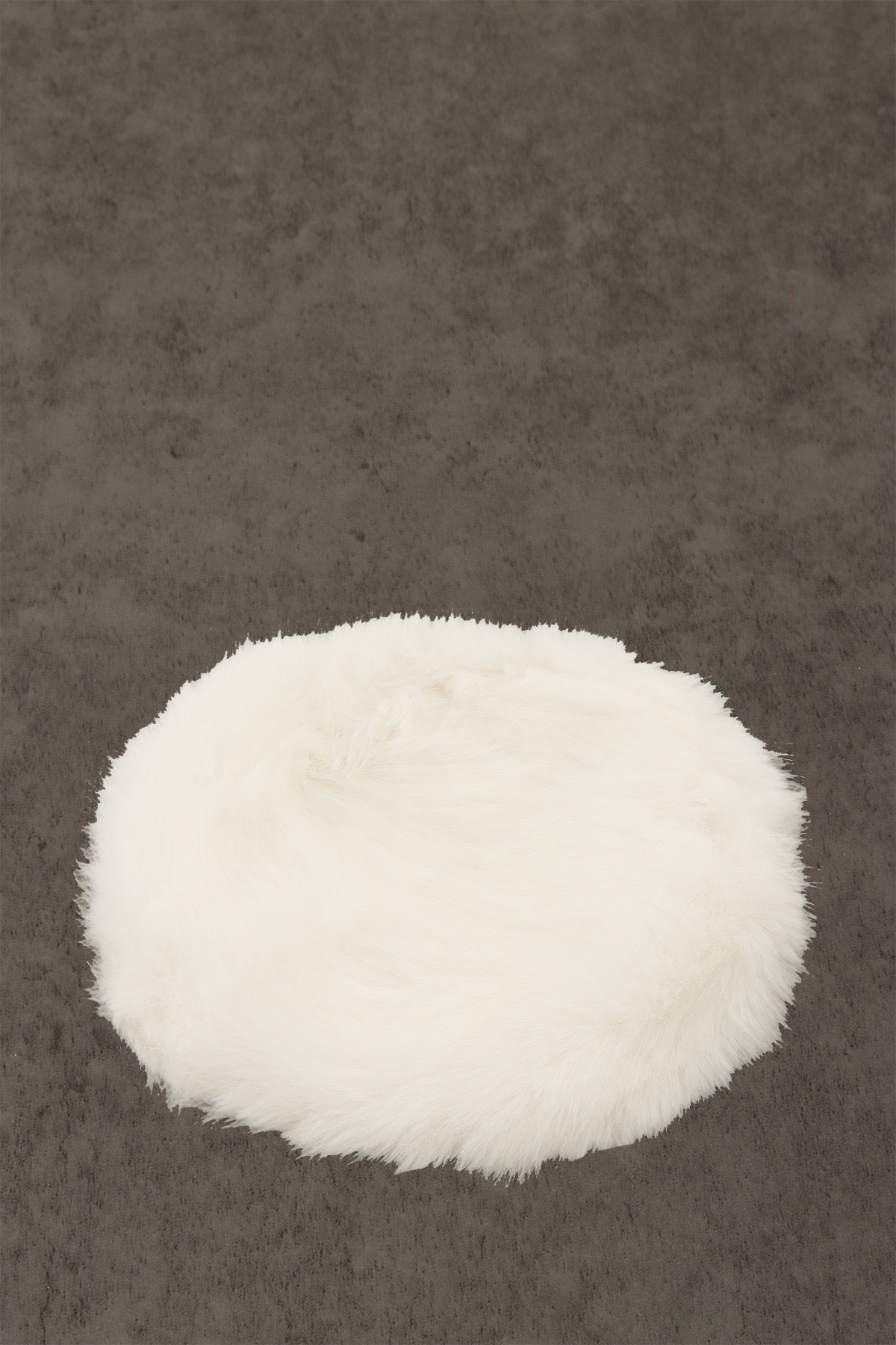 Fluffy Faux Fur Beret Hat