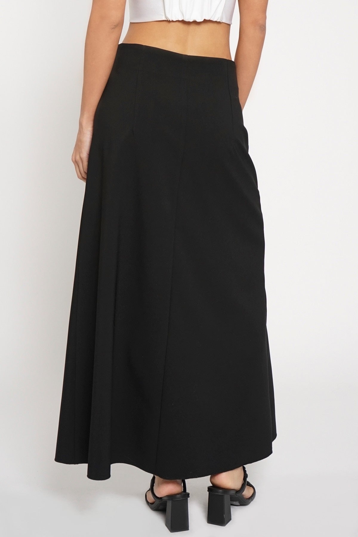 She’s a Classic A-Line Midi Skirt