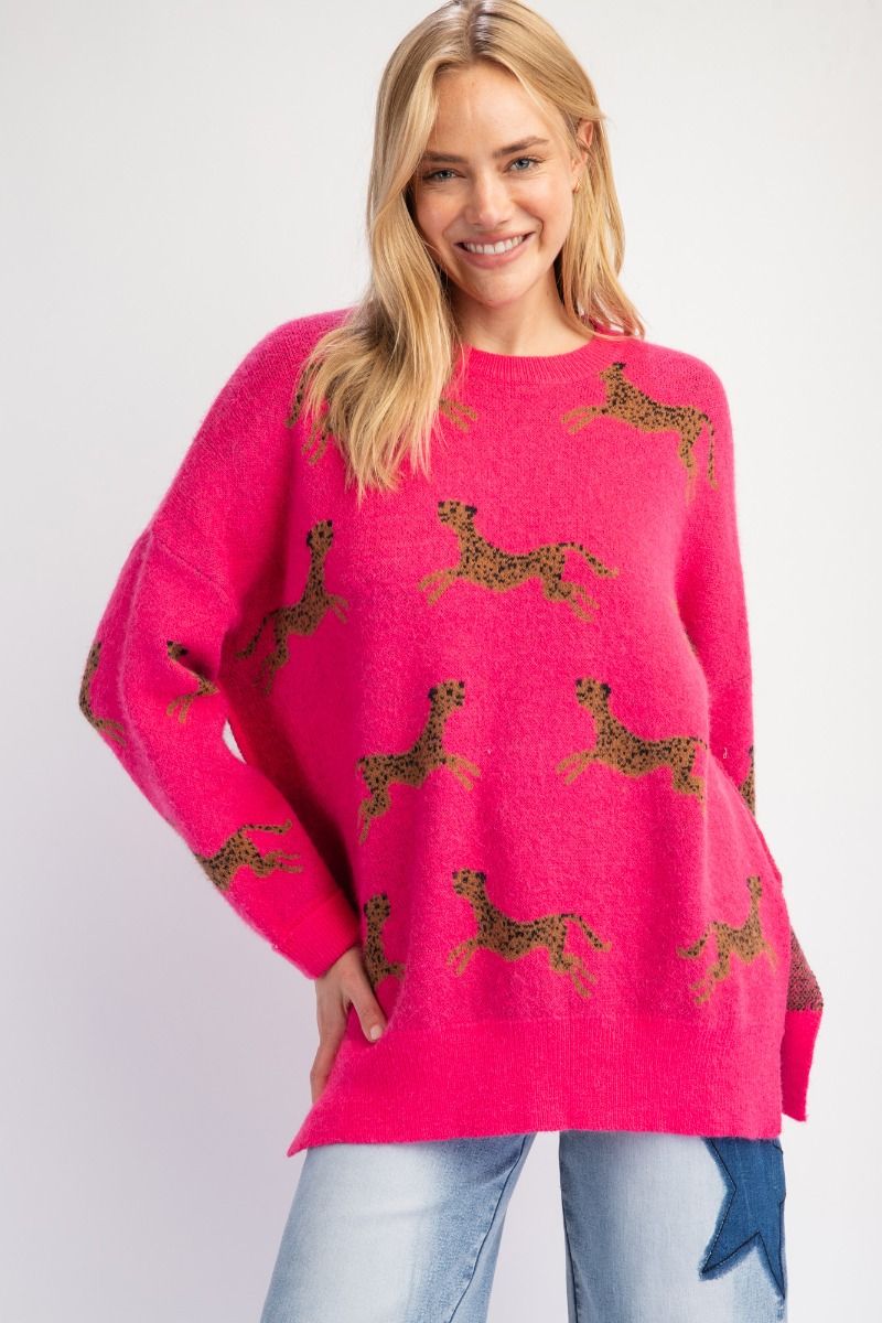 Leopard Life Sweater