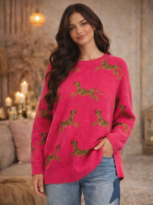 Leopard Life Sweater