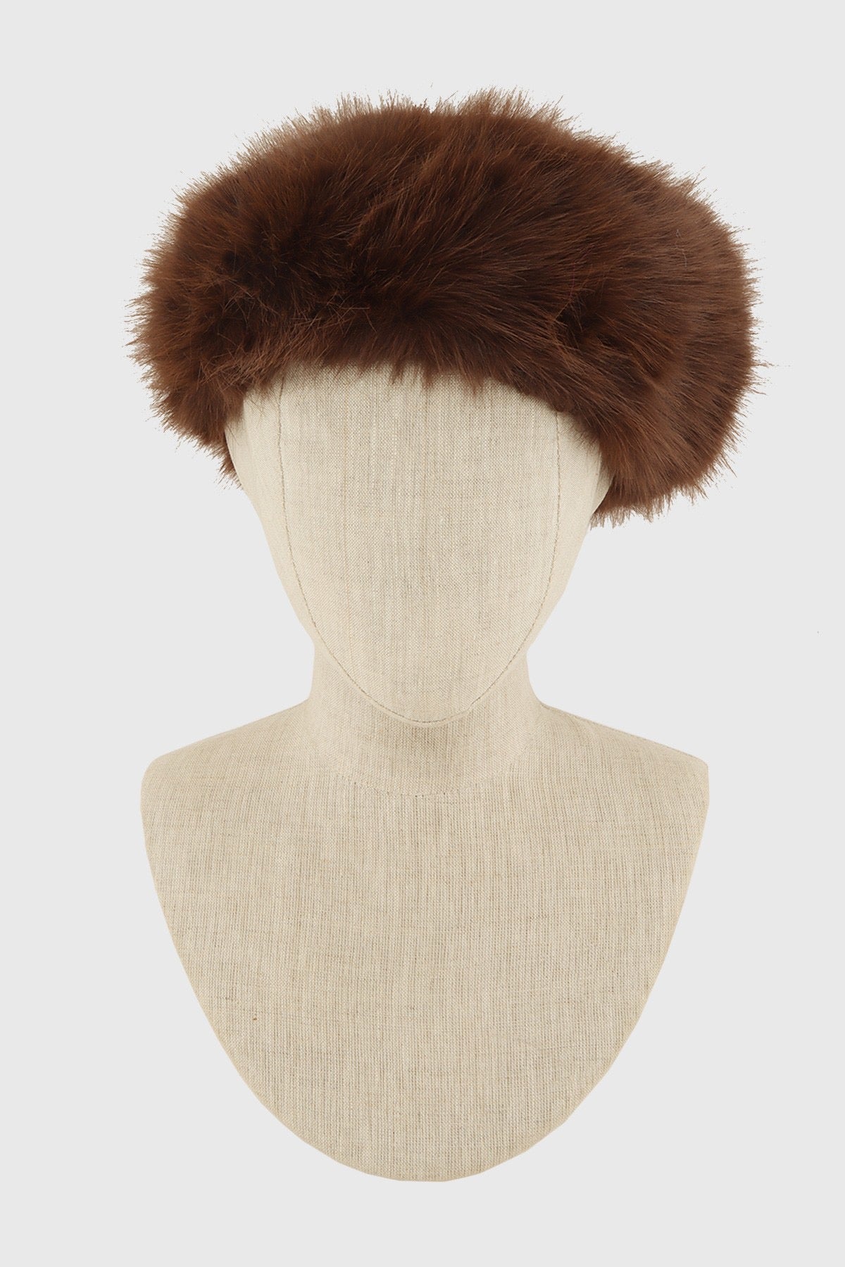 Fluffy Faux Fur Beret Hat
