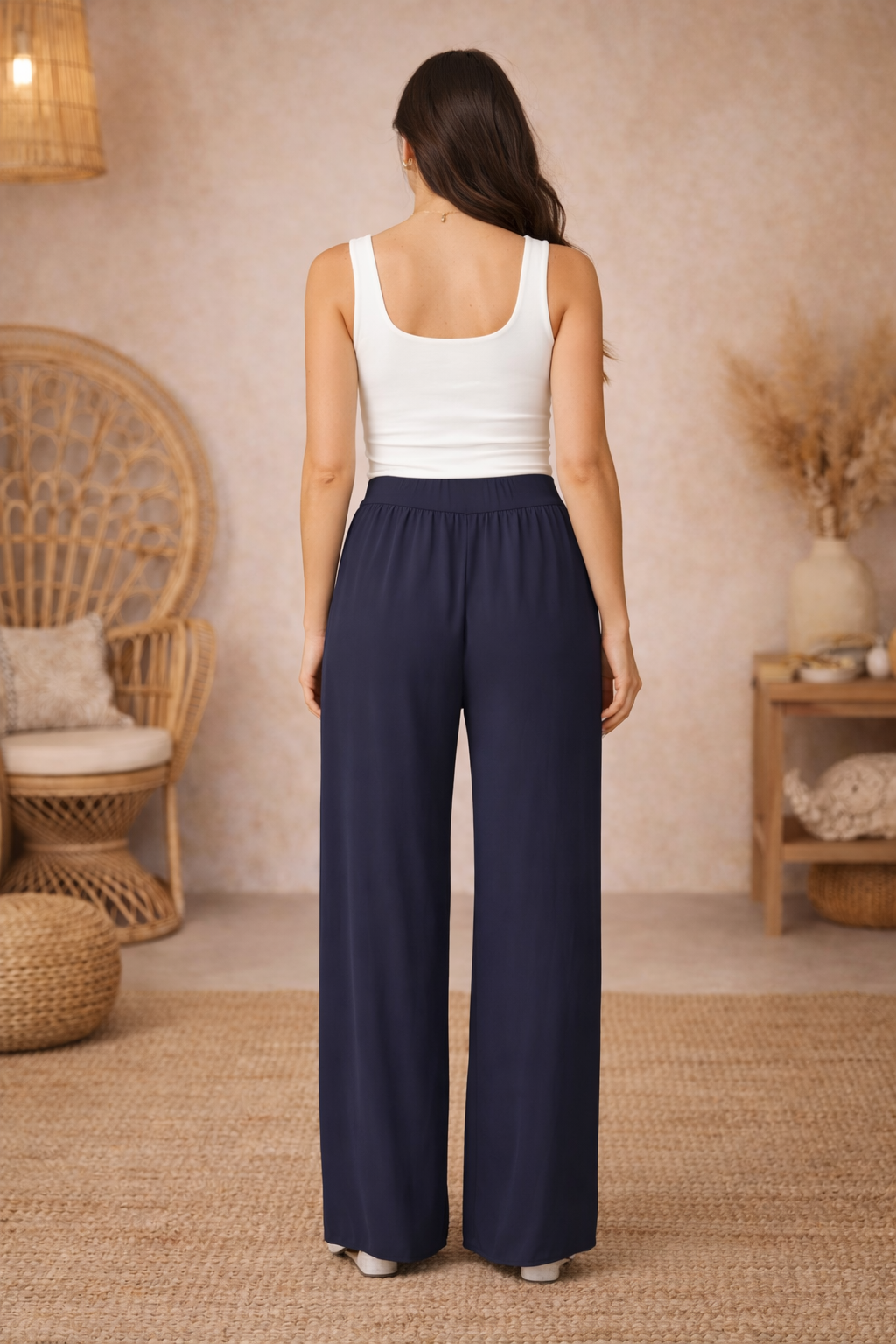 Aleana Pant [navy]