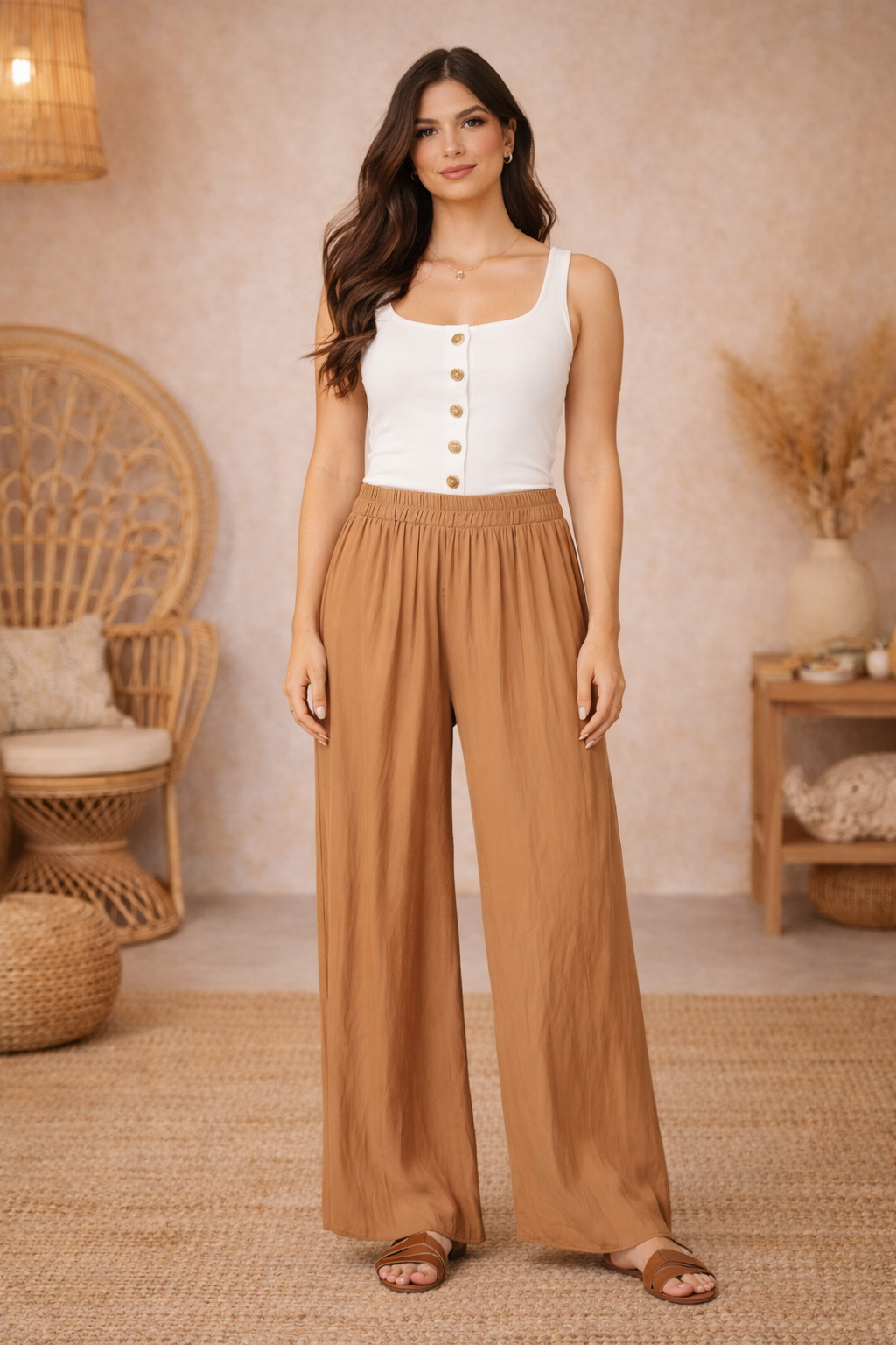 Aleana Pant [camel]