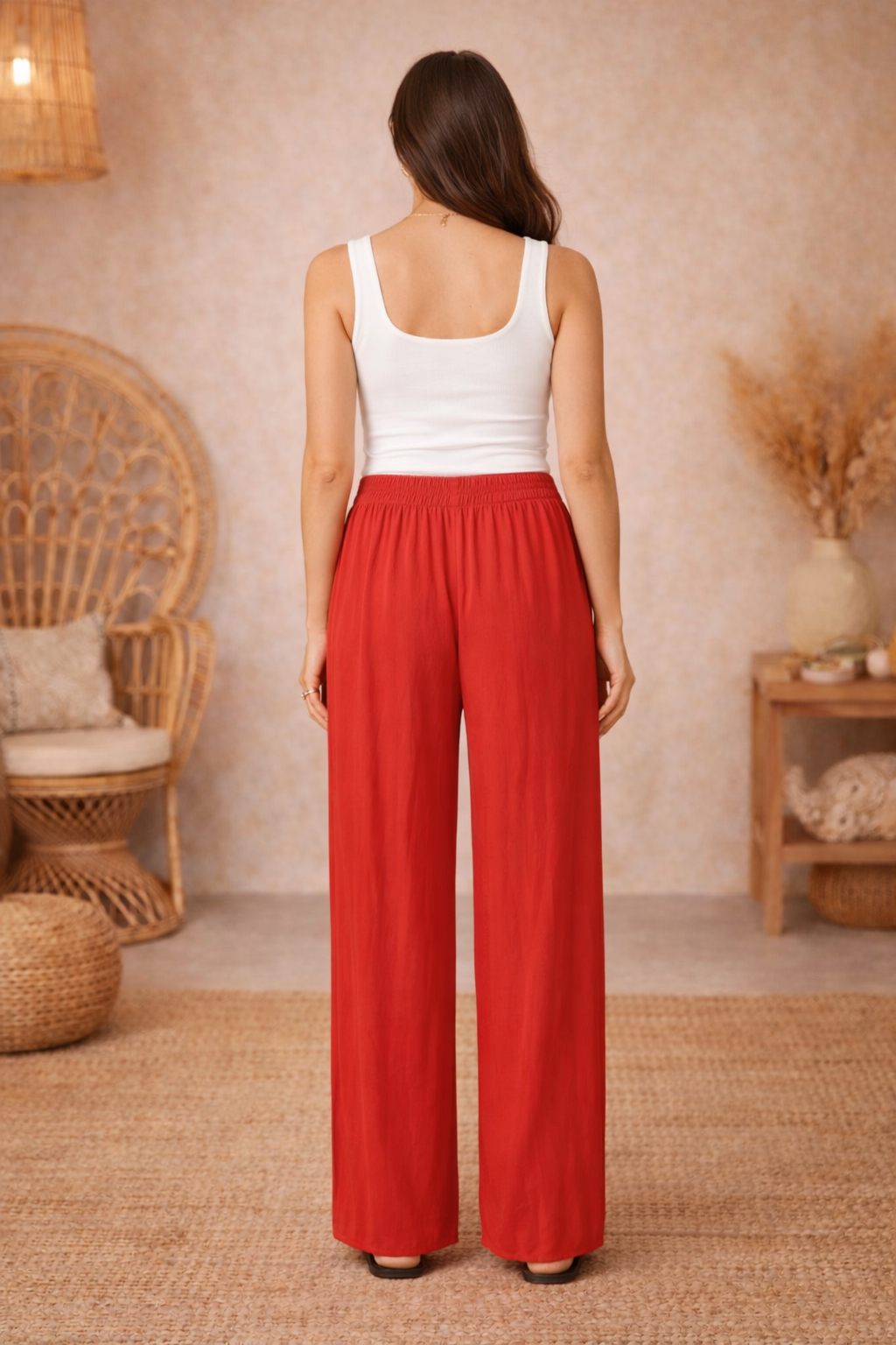 Aleana Pant [red]
