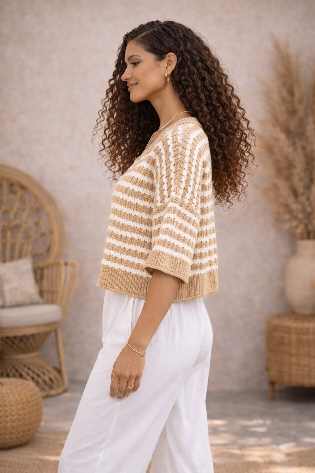 Catalina Crochet Knit Cardigan