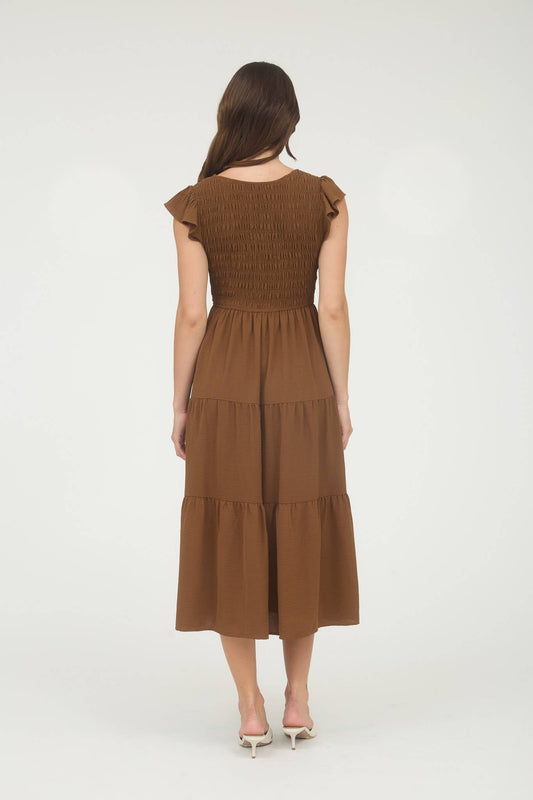 Flirt & Flow Tiered Maxi Dress