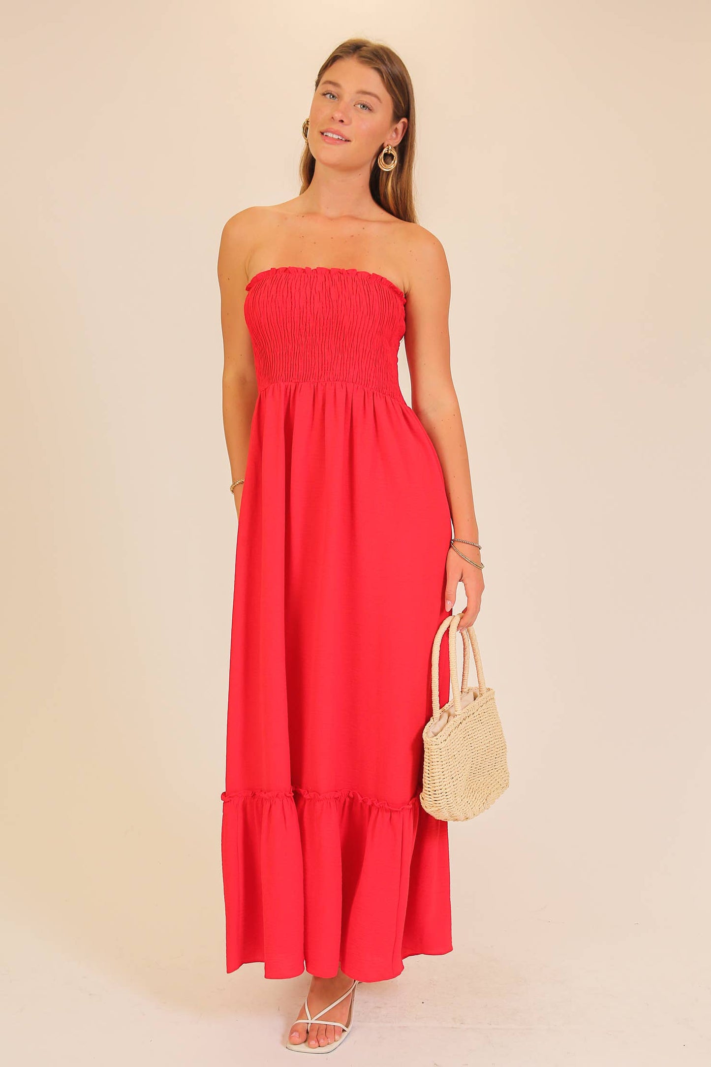 Sunset Maxi Dress [red]