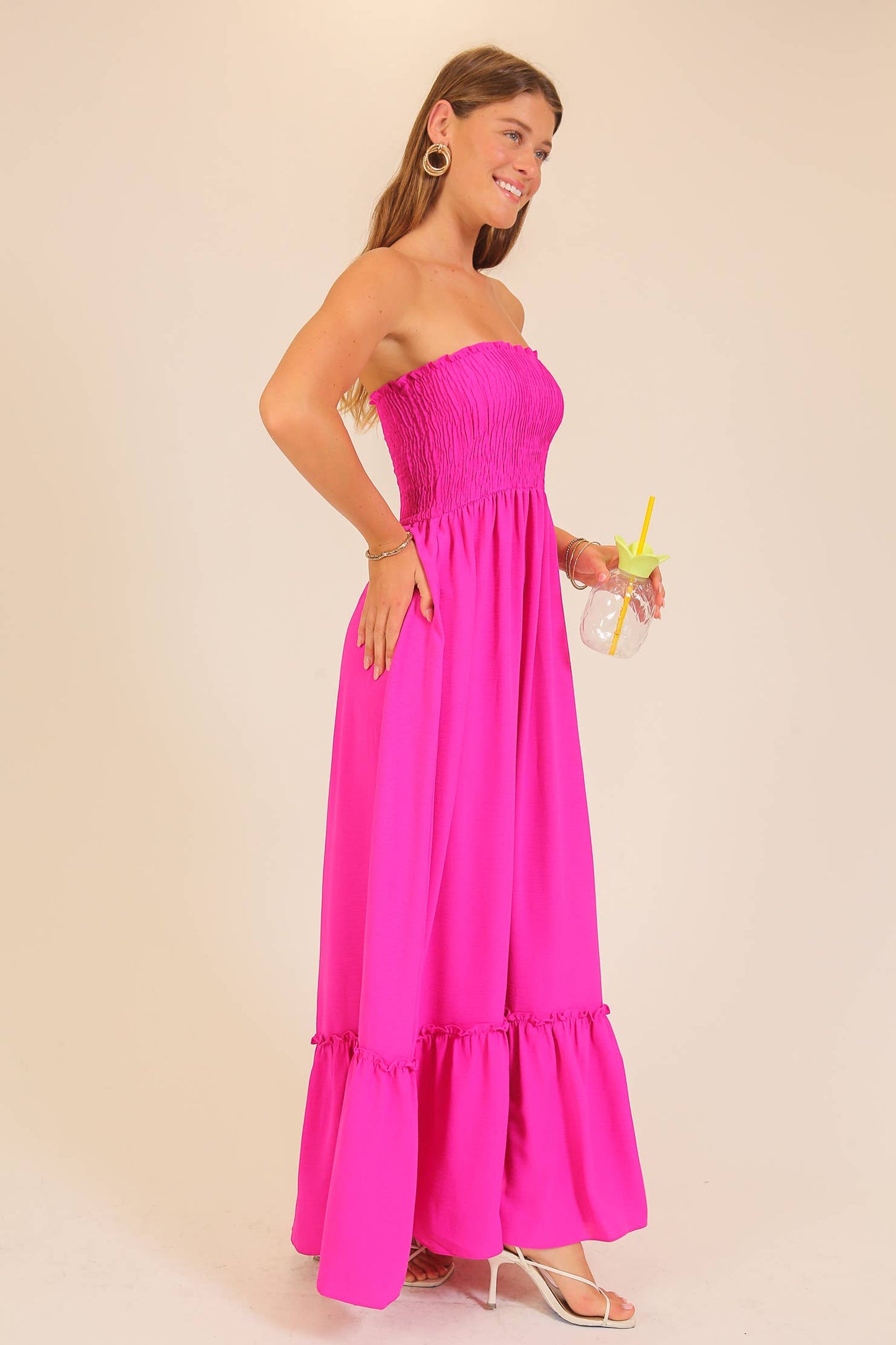 Sunset Maxi Dress [pink]