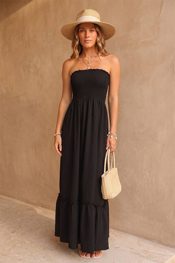 Sunset Maxi Dress [black]
