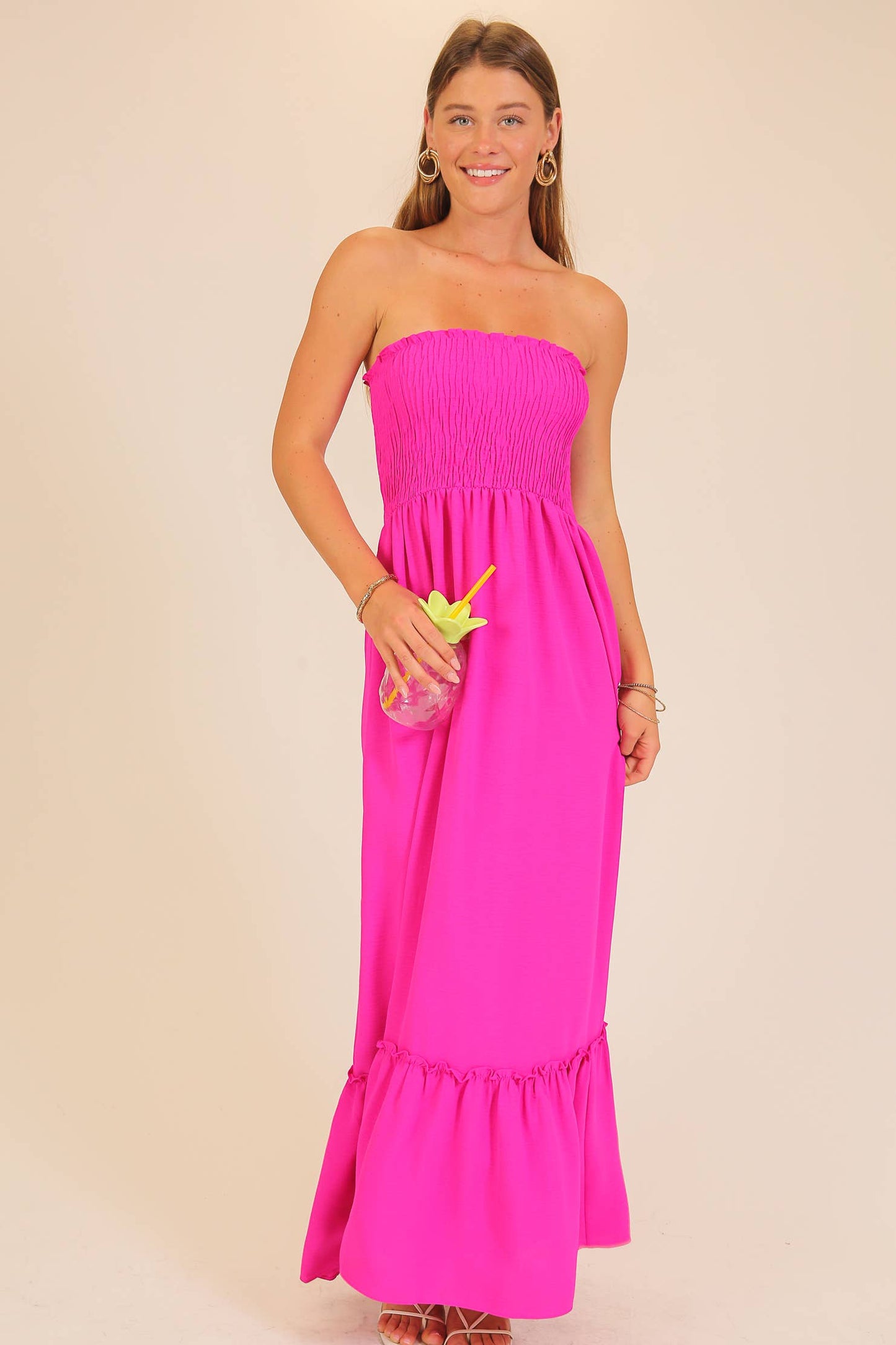 Sunset Maxi Dress [pink]