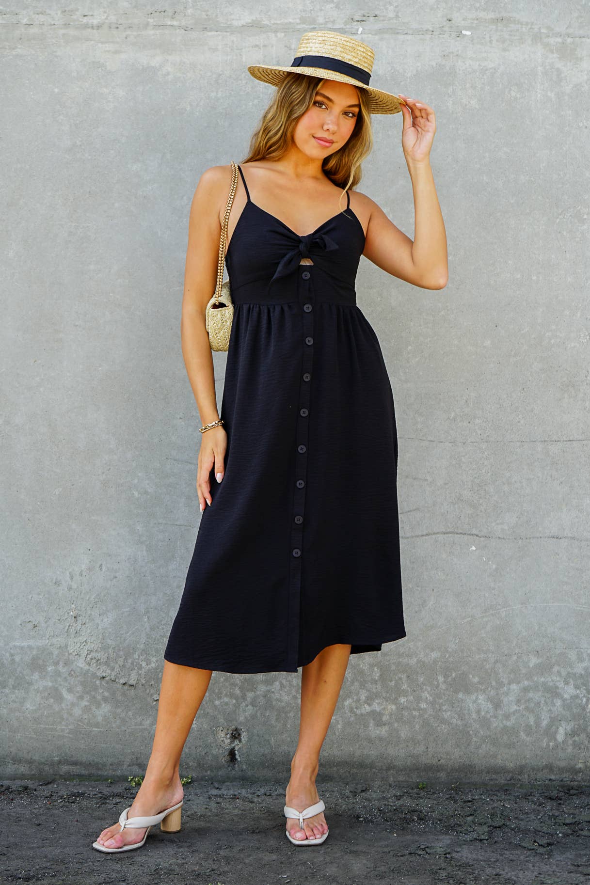Brooklyn Airflow Midi Dress