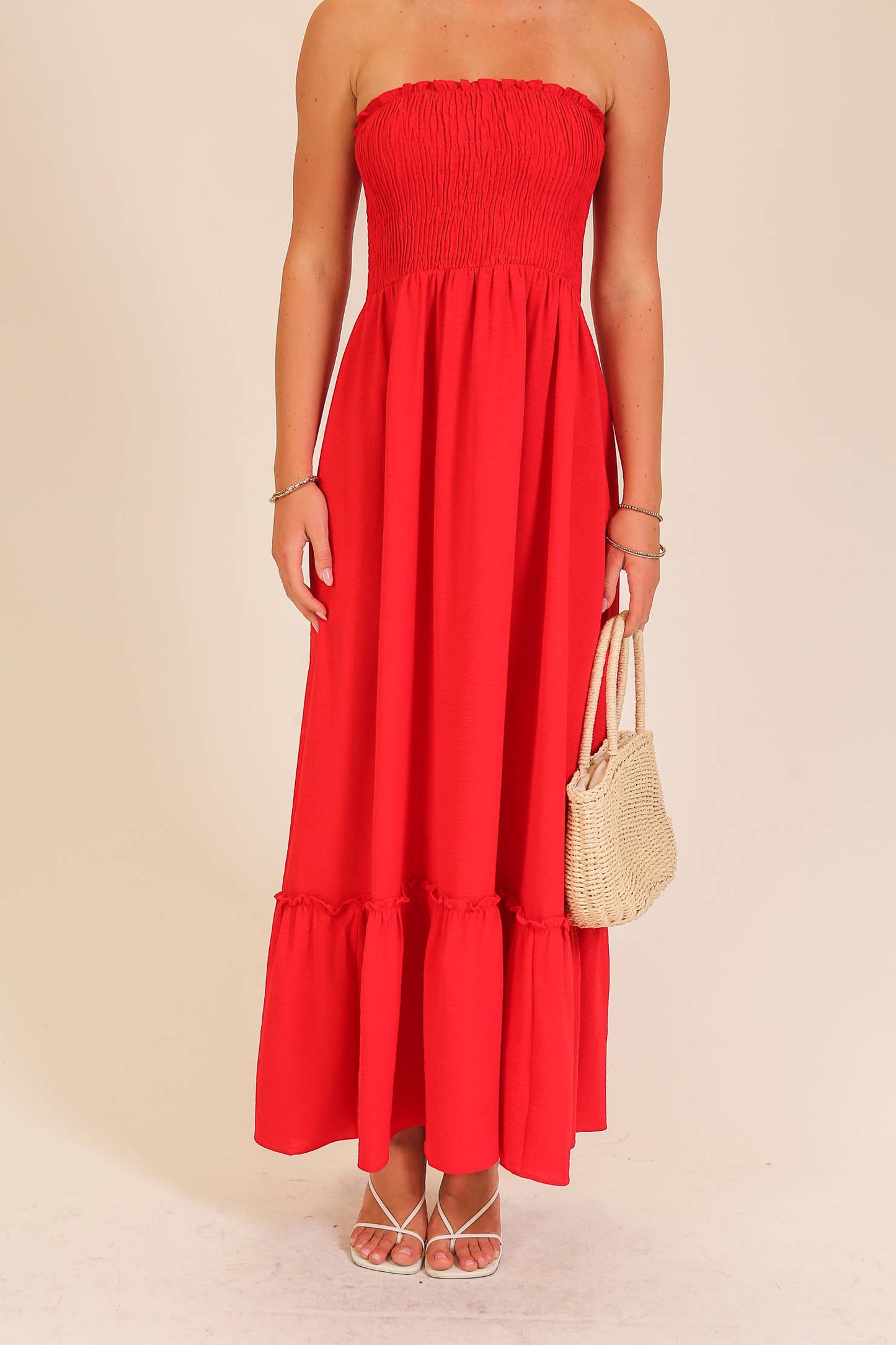 Sunset Maxi Dress [red]