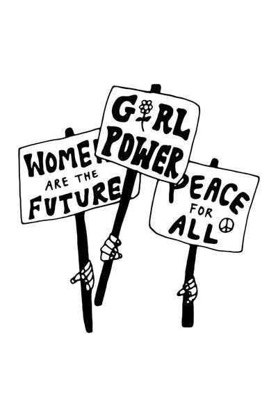 Girl Power Tee [black]