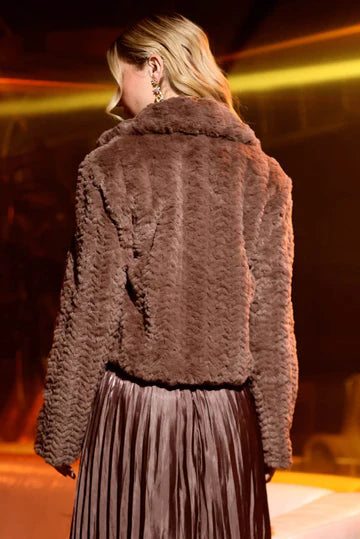 Lennox Fur Jacket [mocha]