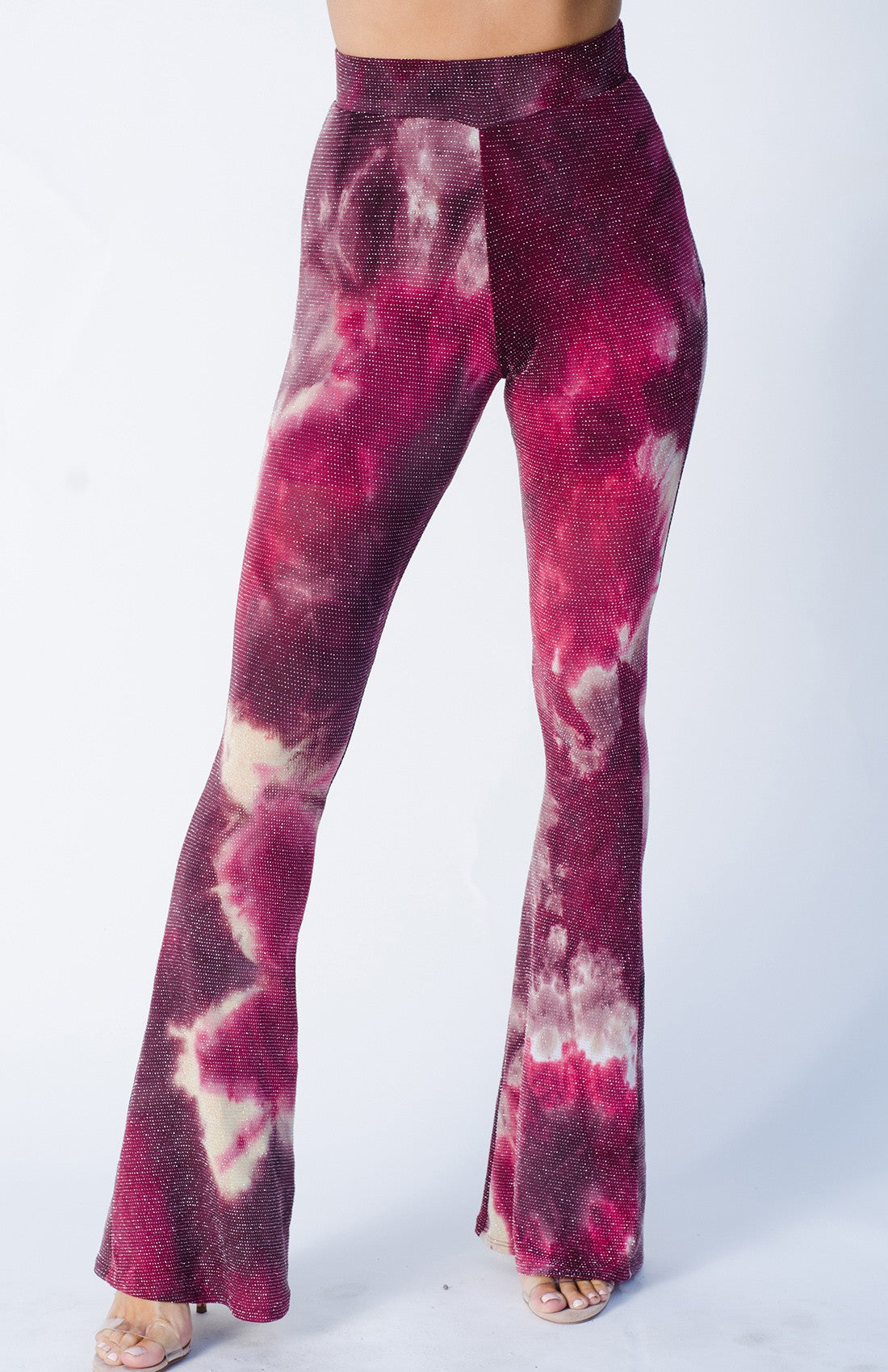 Disco Pant [pink tie dye]