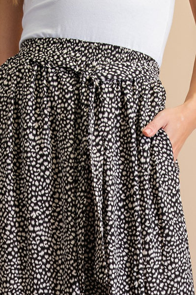 Safari Palazzo Pant [black]