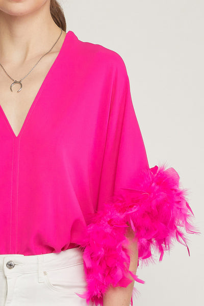 Take Flight Bodysuit [hot pink]