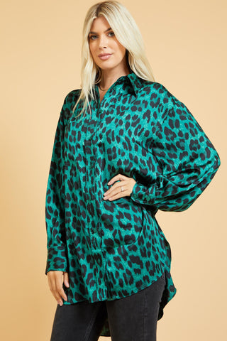 Calla Top [hunter green]