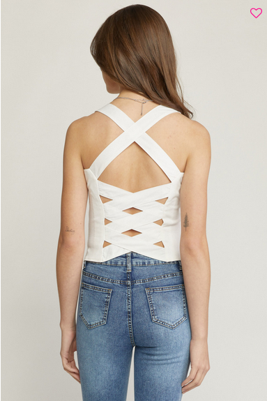 Daphne Top [white]