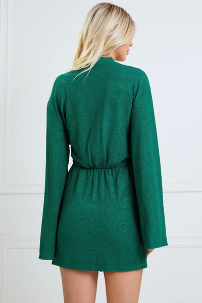 Carmela Dress [hunter green]